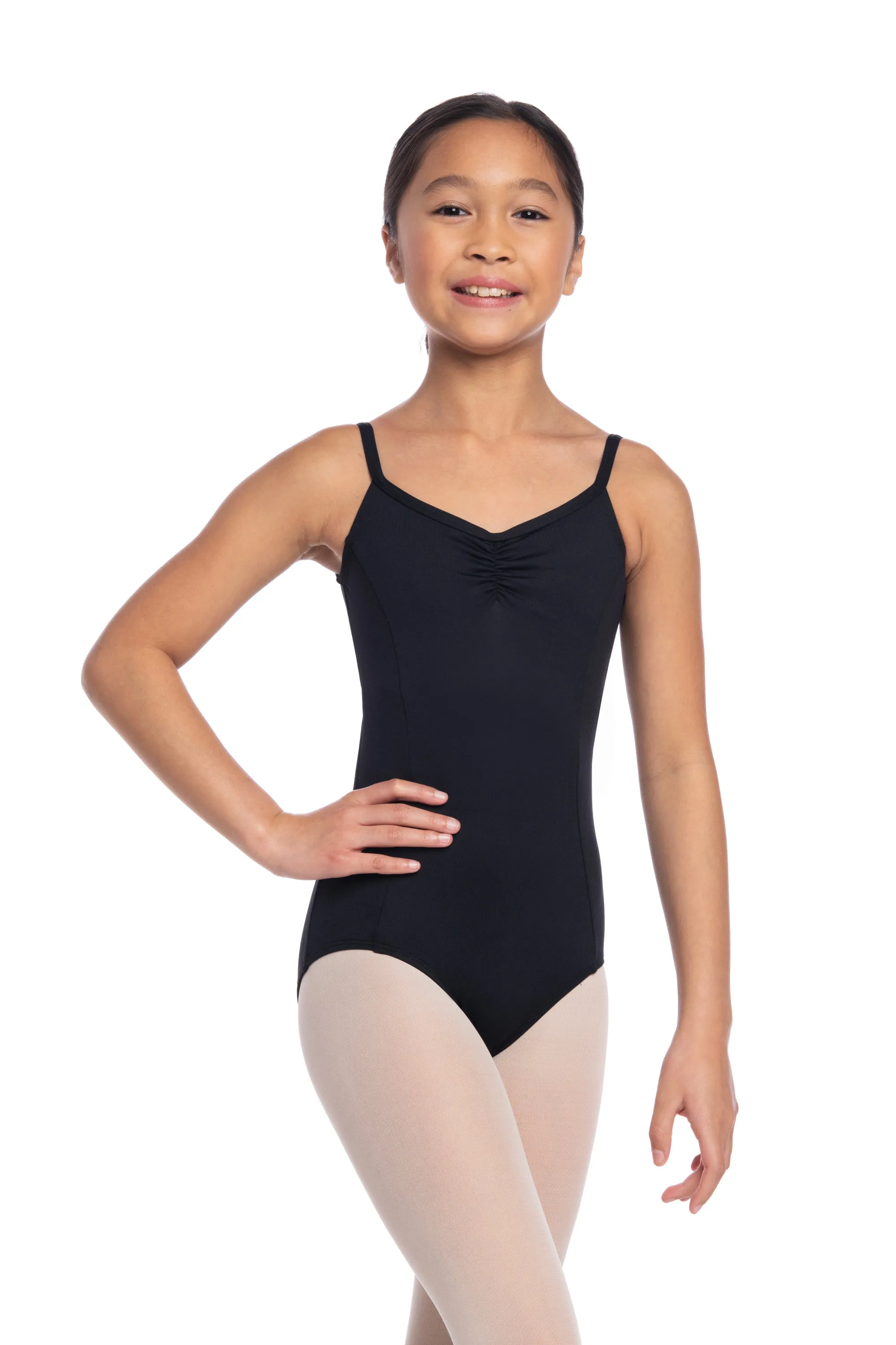 AinslieWear 101PG Princess Strap with Pinch Girls Leotard