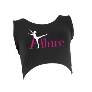 Allure School of Dance Racer Back Crop Top