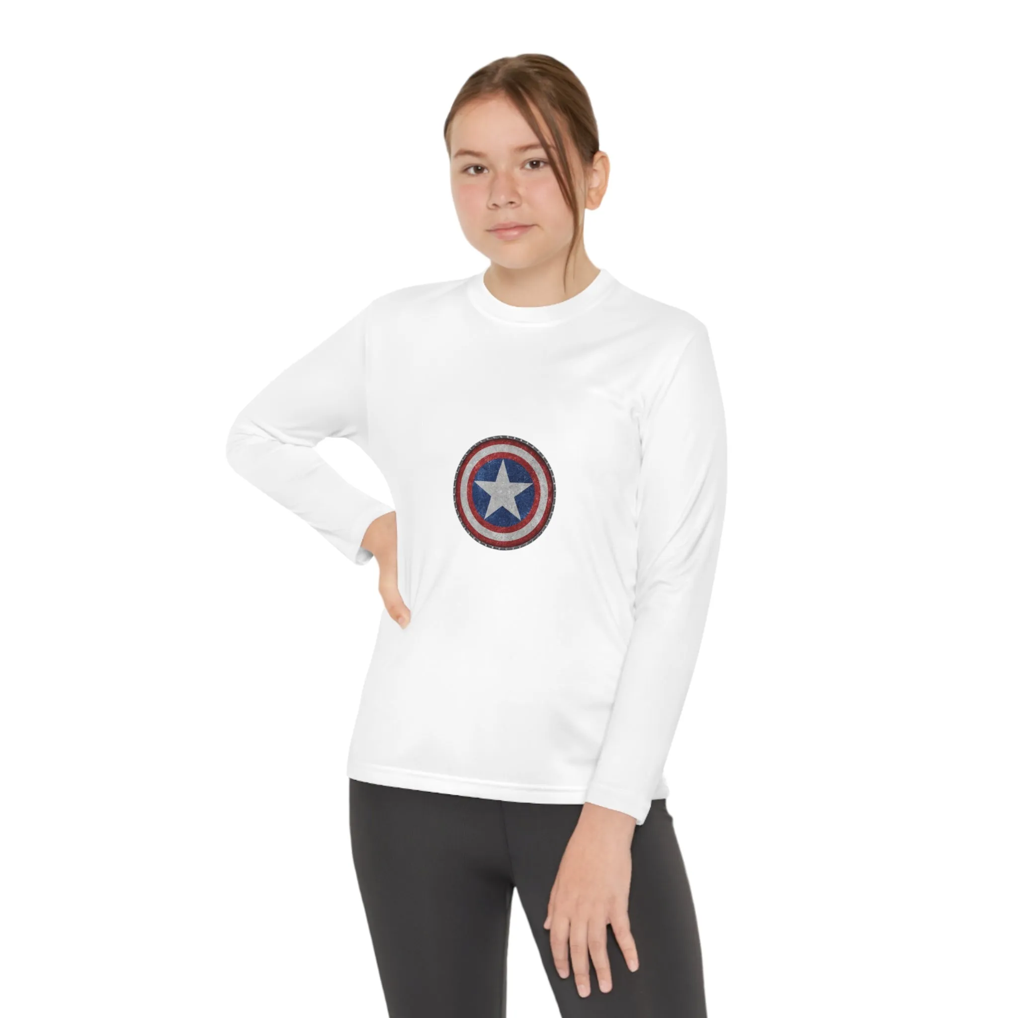 American Shield Youth Long Sleeve Competitor Tee