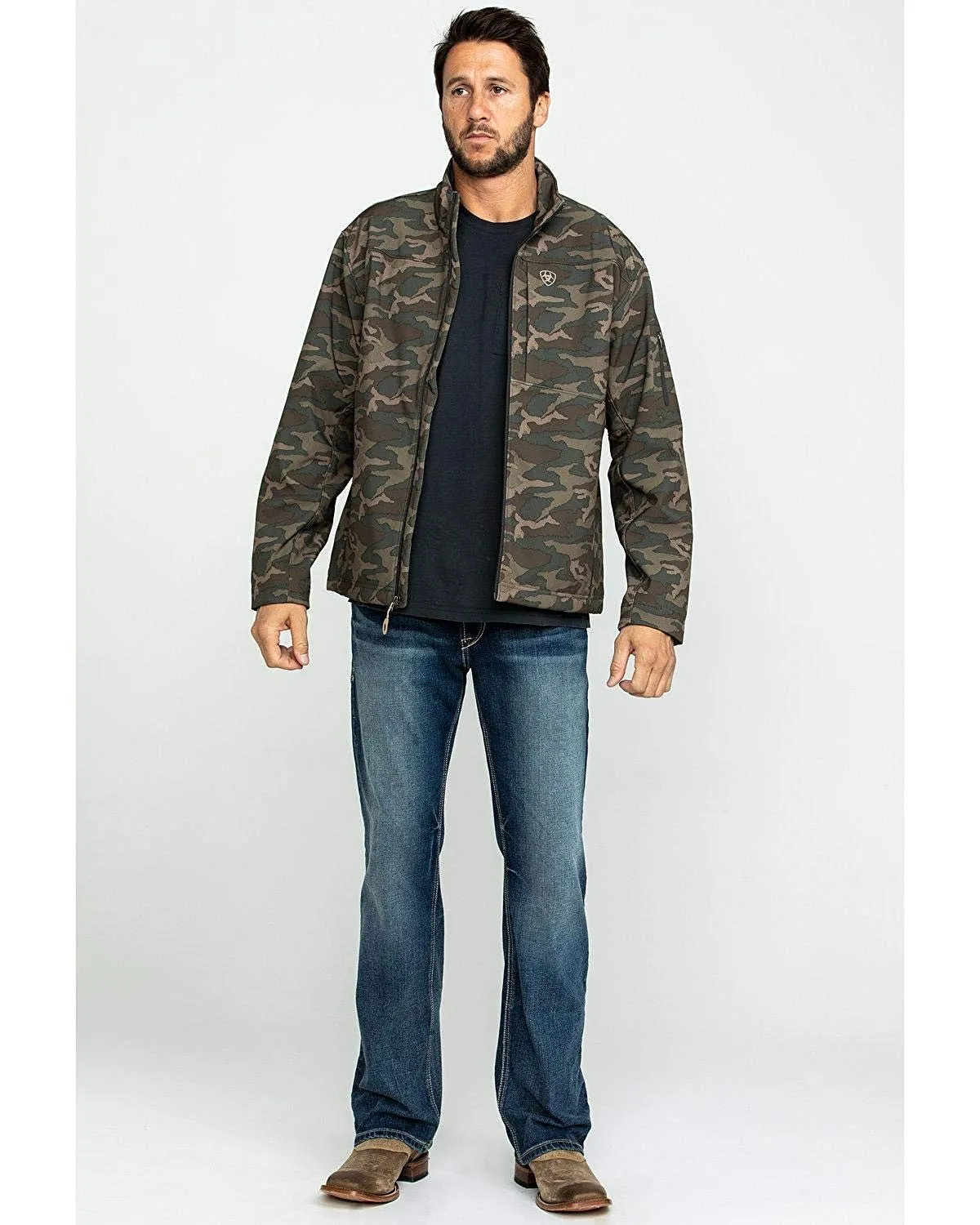 Ariat Men's Camo Vernon 2.0 Softshell Jacket - 10028297