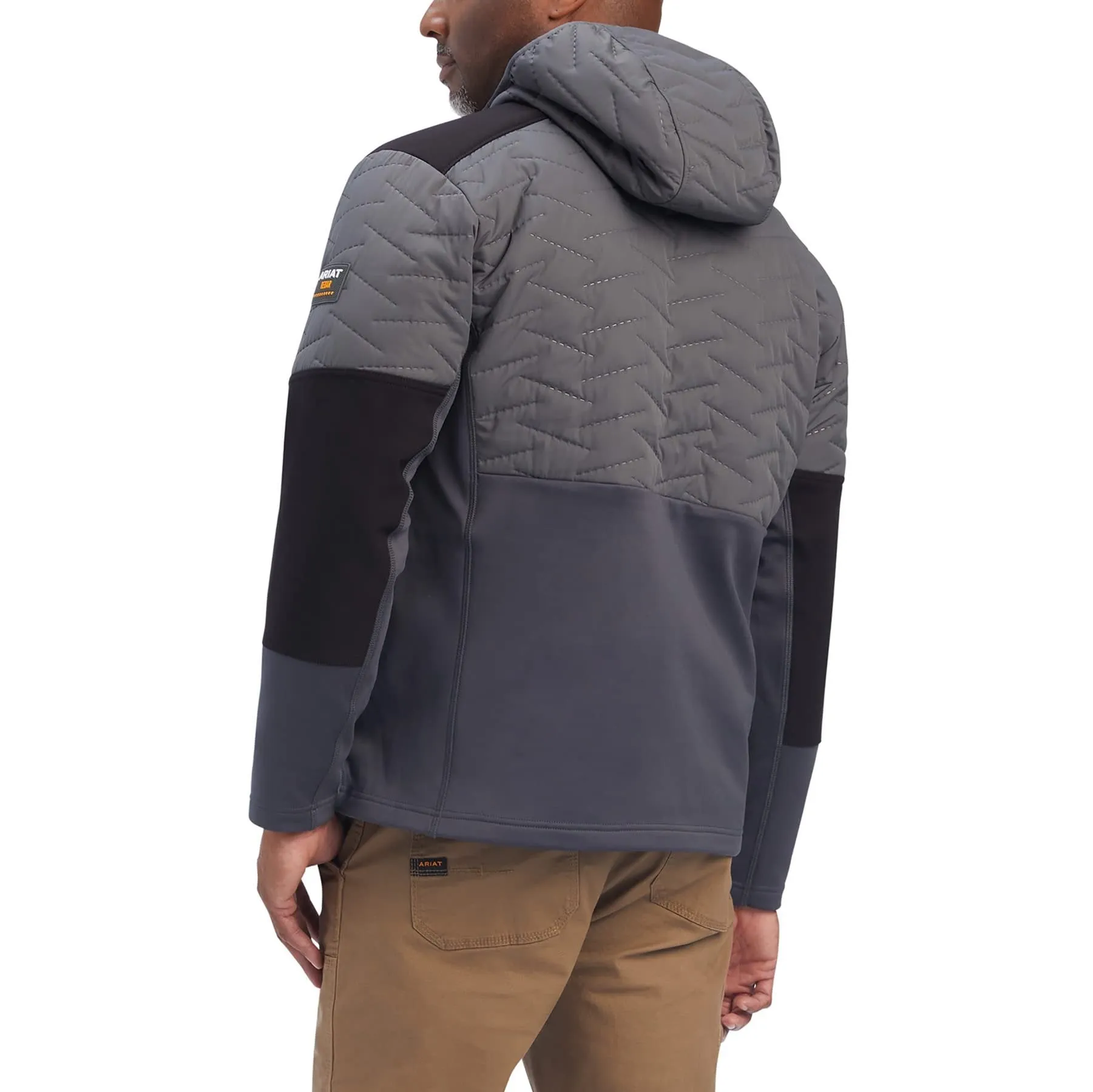 Ariat Men's Rebar Cloud 9 Insulated Jacket, Grey