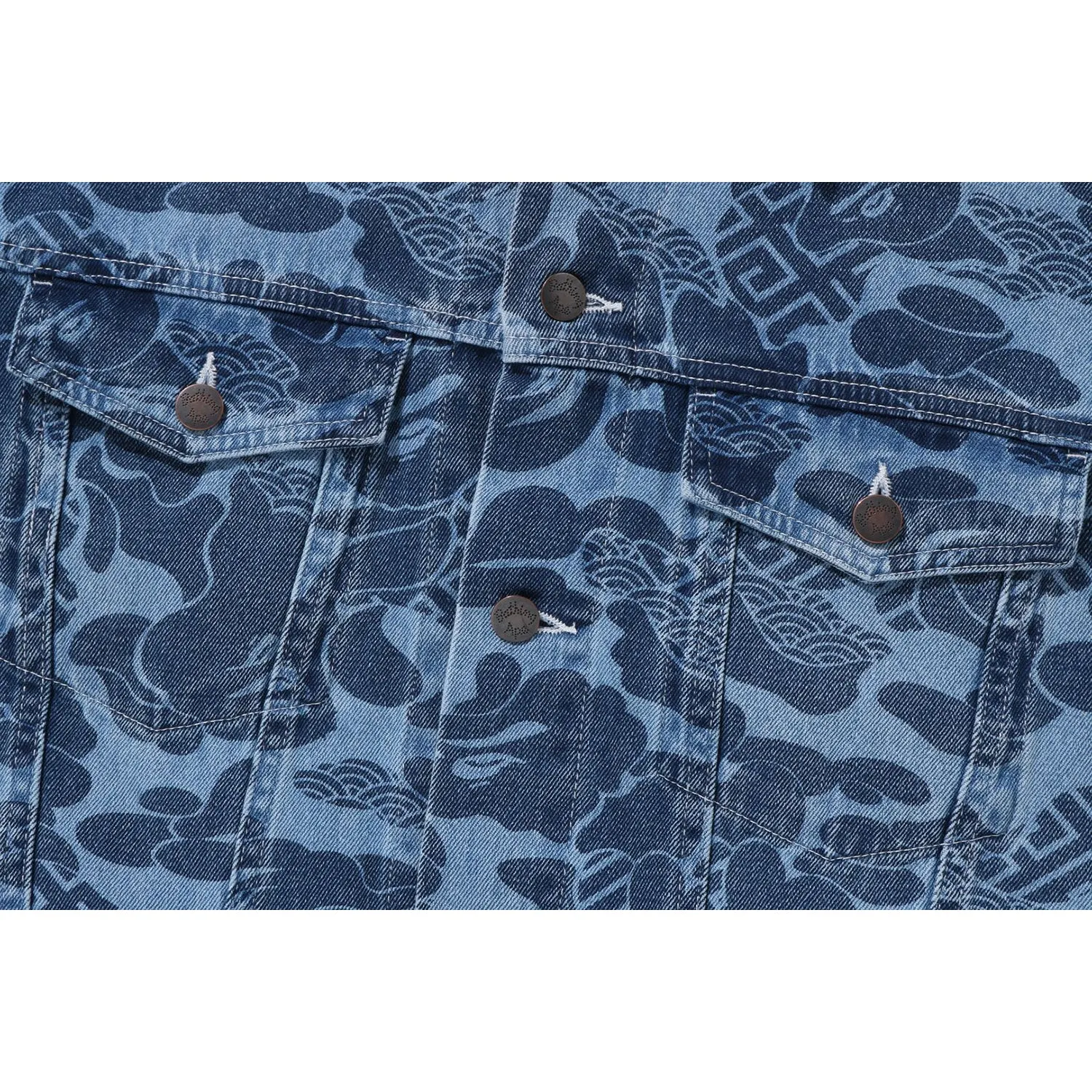 ASIA CAMO DENIM JACKET MENS