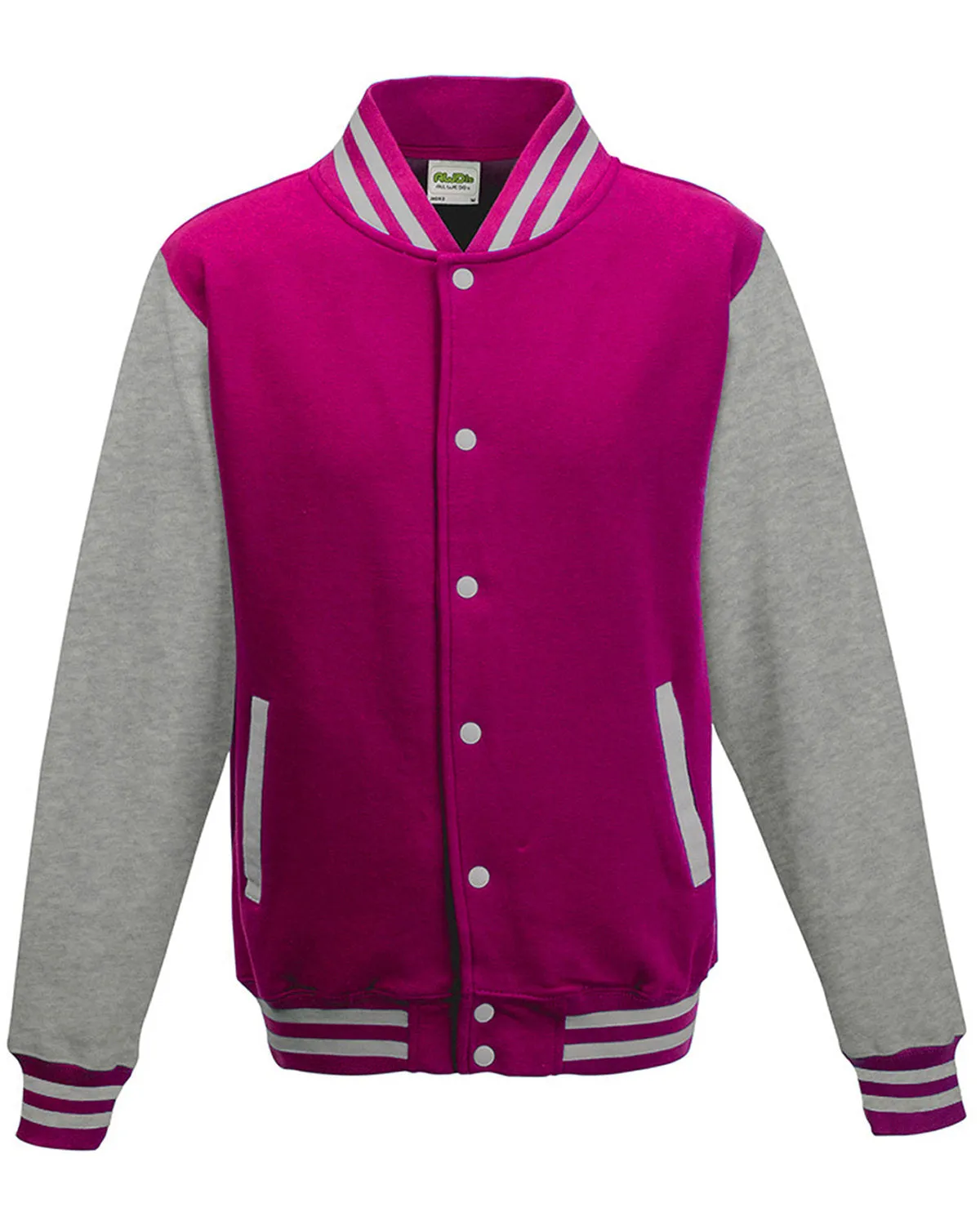 AWDis Youth 80/20 Heavyweight Letterman Jacket