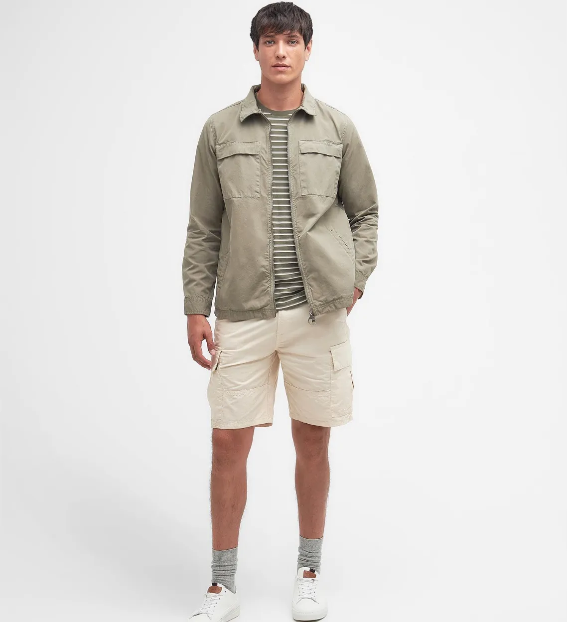 BARBOUR Glendale Overshirt Dusty Olive