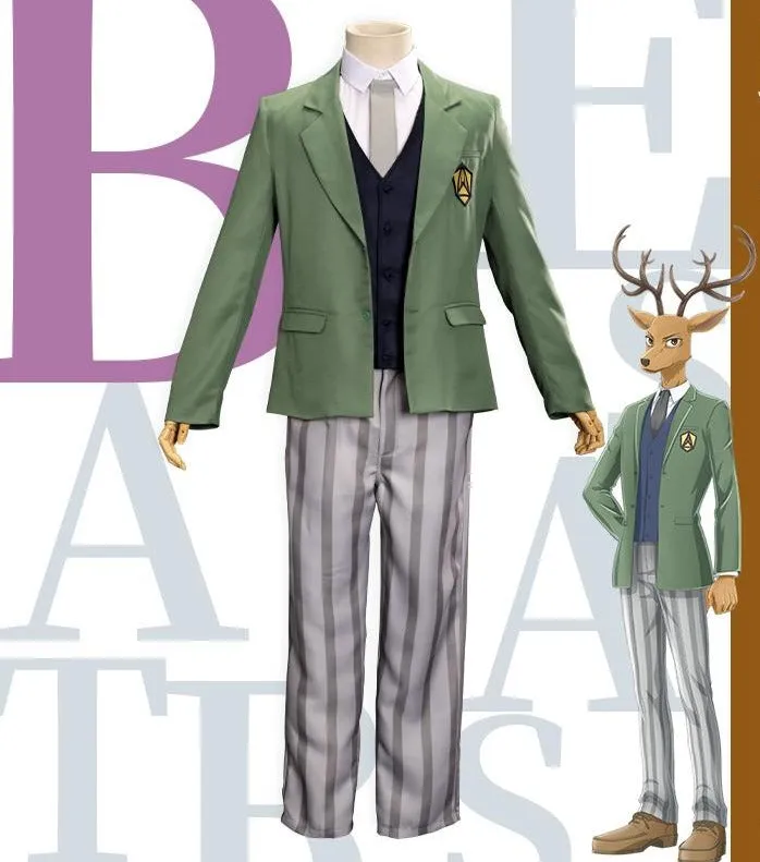 BEASTARS Louis Cosplay Costume Cherryton School Uniform