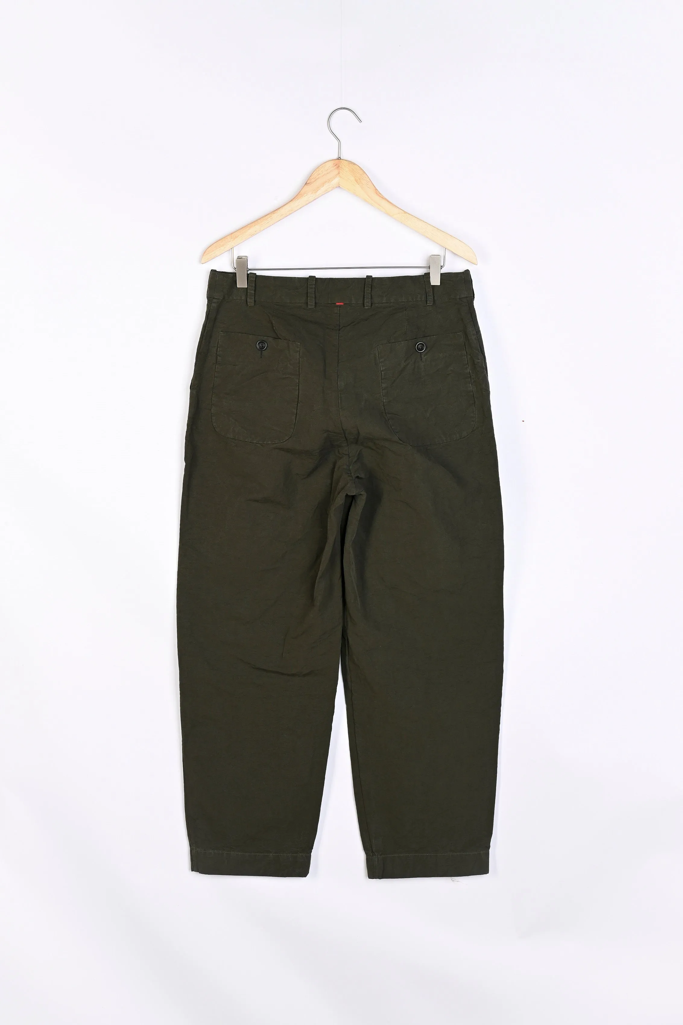 BEE PANT - CARD LINO - KHAKI - OLIVE GREEN