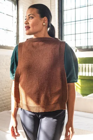 Berroco Merino 401 Patterns - Cavetto Vest - PDF Download