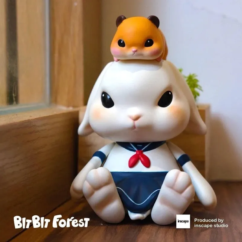 Bit Bit Forest: Sailor School Uniform w Hampster by Chan Siu Kau x InScape Studios