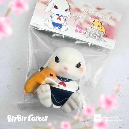 Bit Bit Forest: Sailor School Uniform w Hampster by Chan Siu Kau x InScape Studios