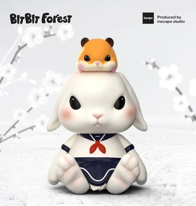 Bit Bit Forest: Sailor School Uniform w Hampster by Chan Siu Kau x InScape Studios