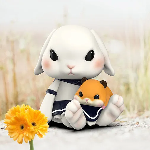 Bit Bit Forest: Sailor School Uniform w Hampster by Chan Siu Kau x InScape Studios