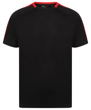 Black/Red - Unisex team t-shirt