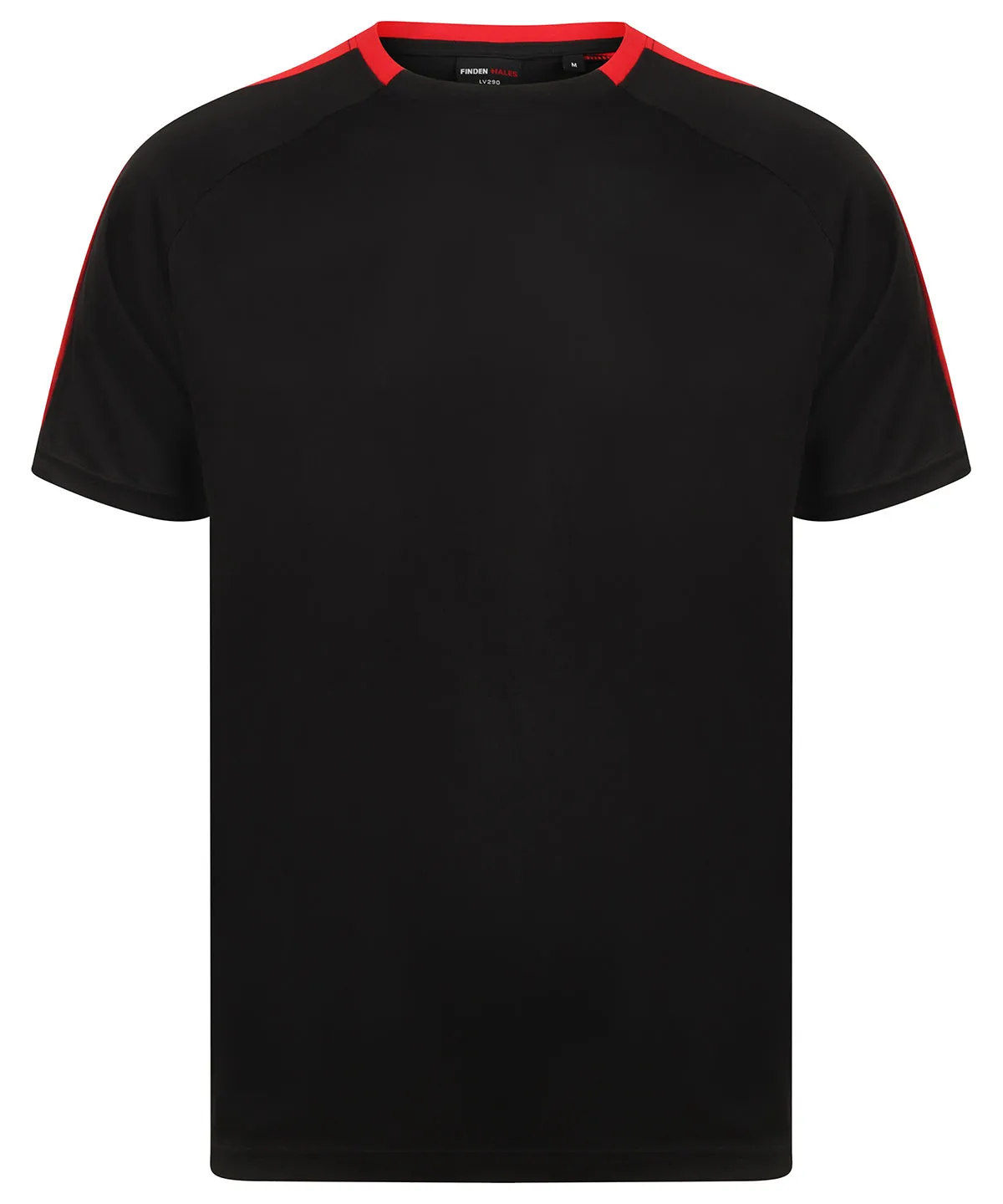 Black/Red - Unisex team t-shirt