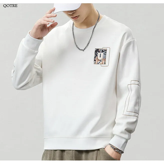 Casual Loose Fit Versatile Crew Neck Sweatshirt