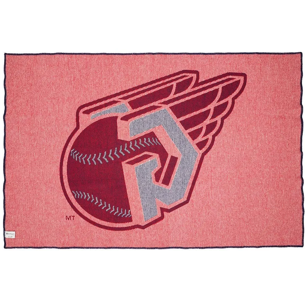 Cleveland Guardians Wool Throw Blanket