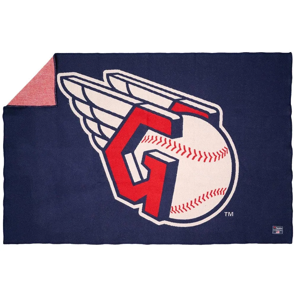 Cleveland Guardians Wool Throw Blanket