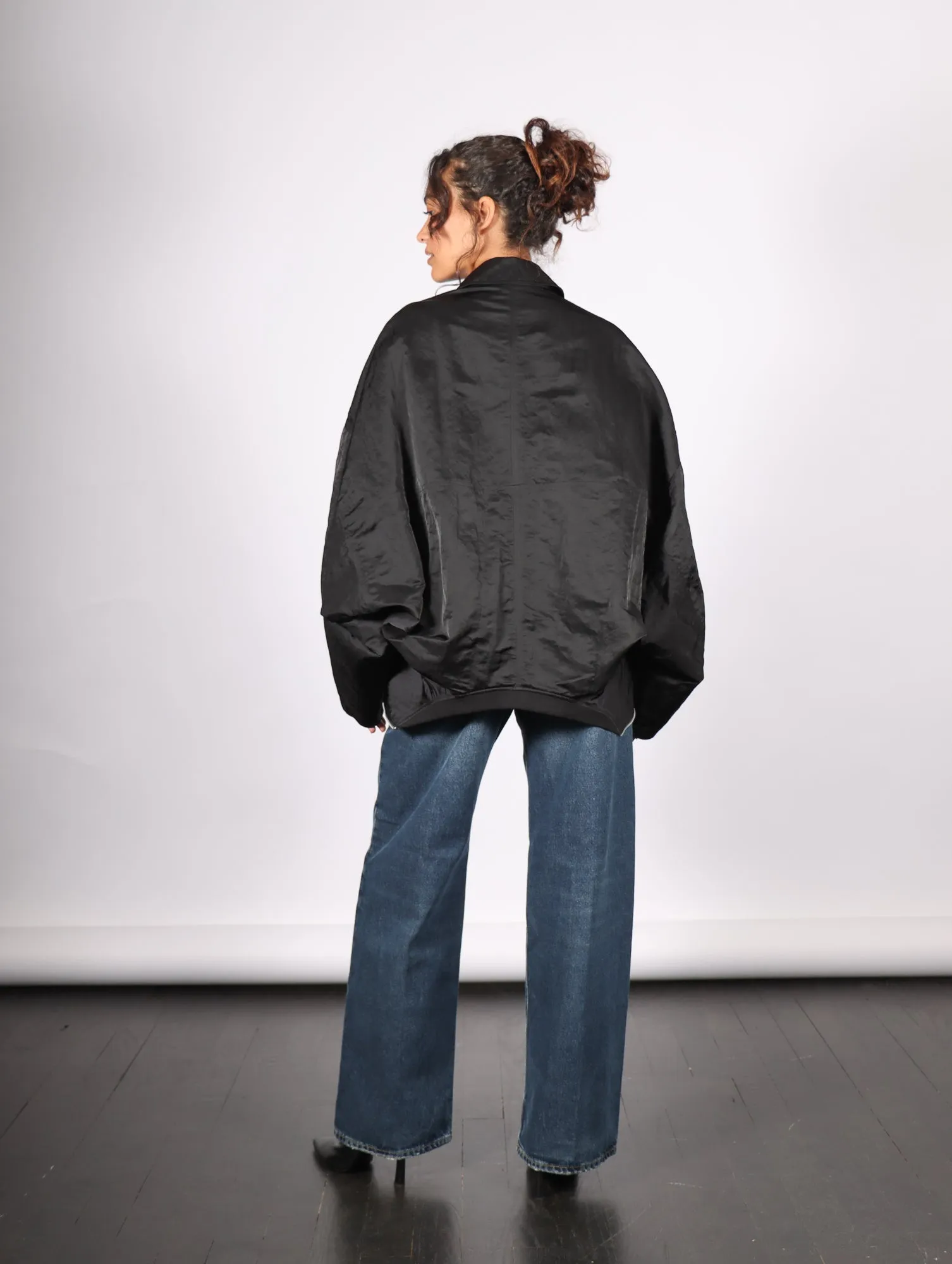 Convertible Jacket in Black by Dawei