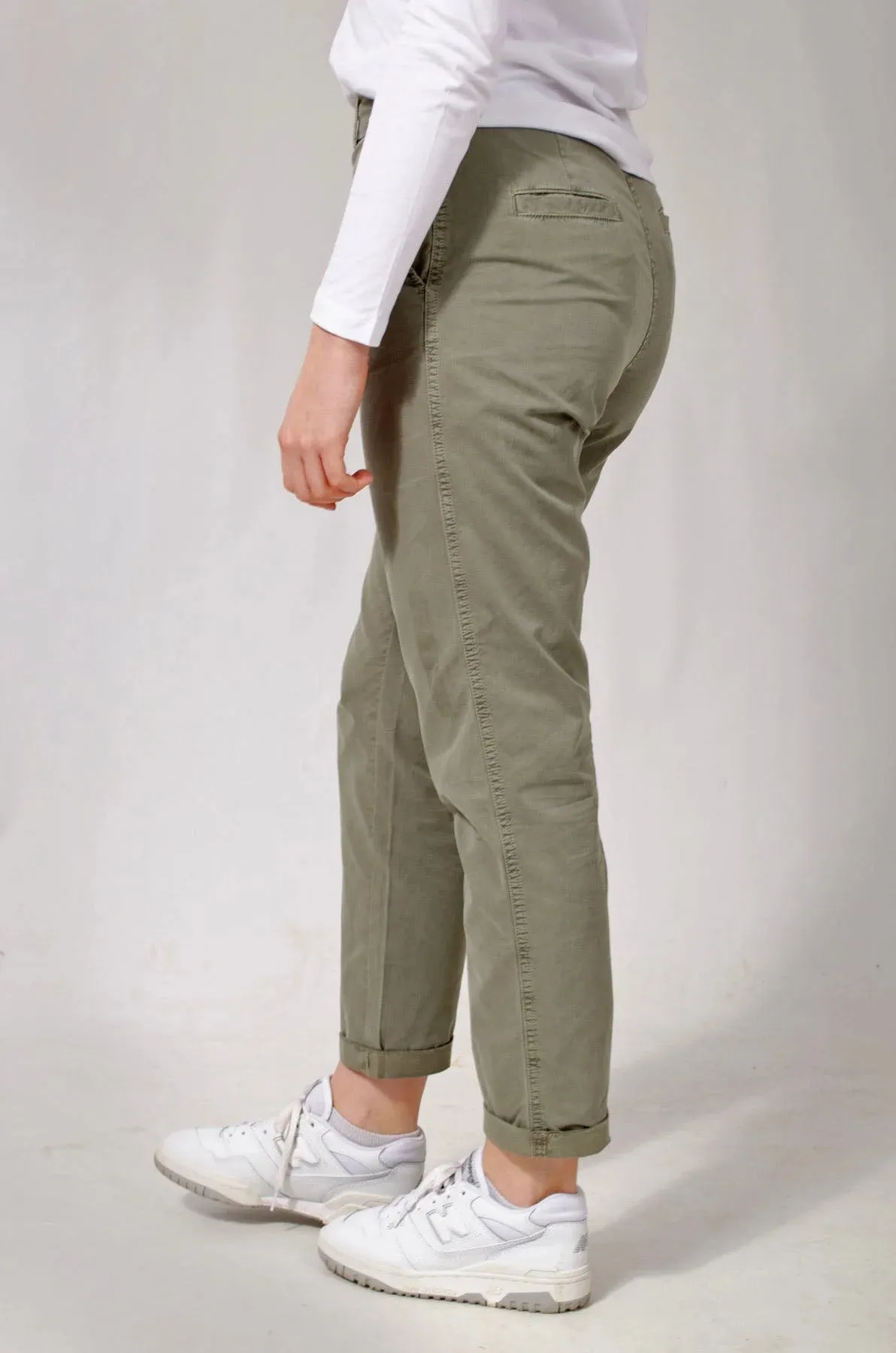 Cotton Casual Chino Trousers