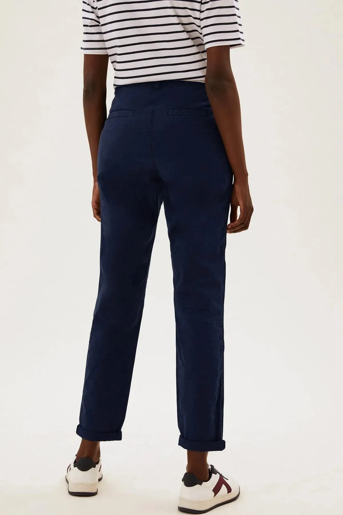 Cotton Casual Chino Trousers