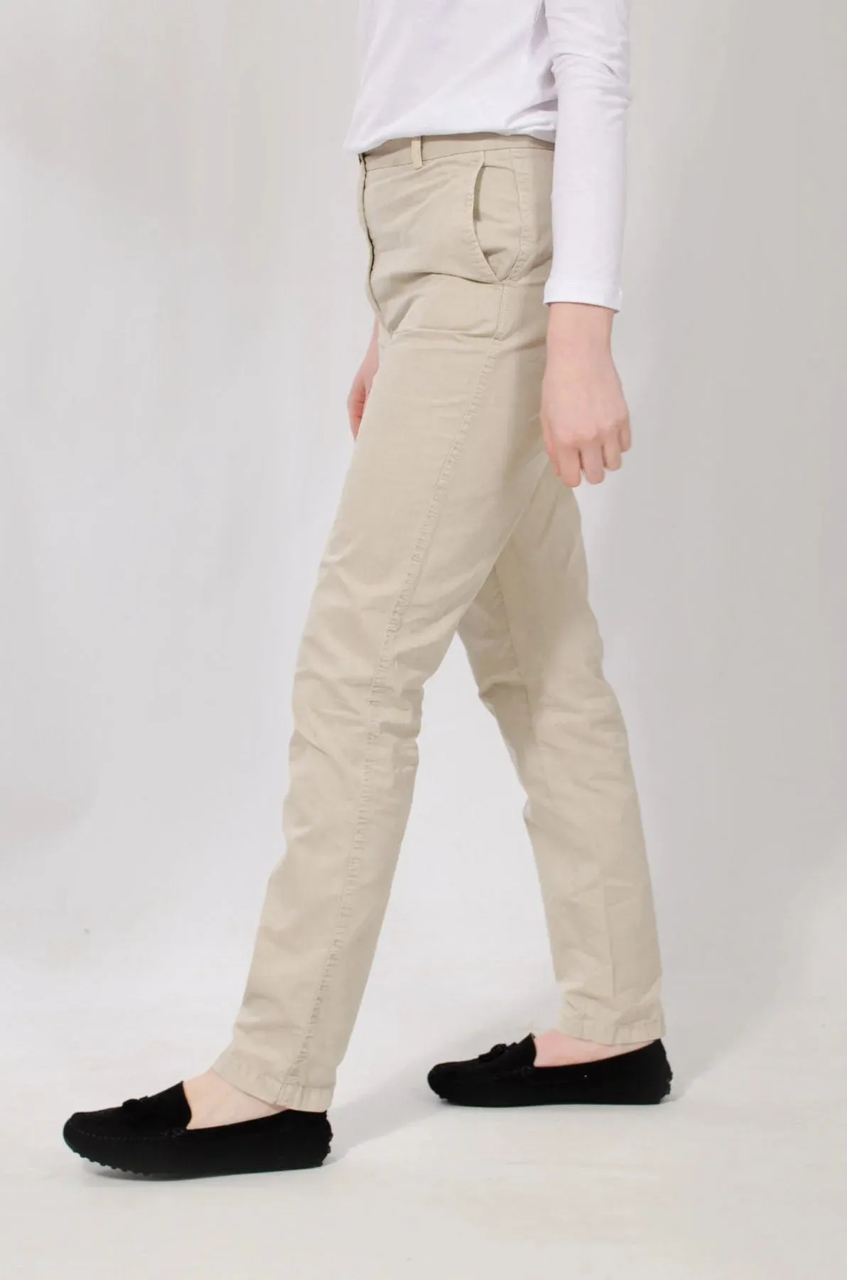 Cotton Casual Chino Trousers