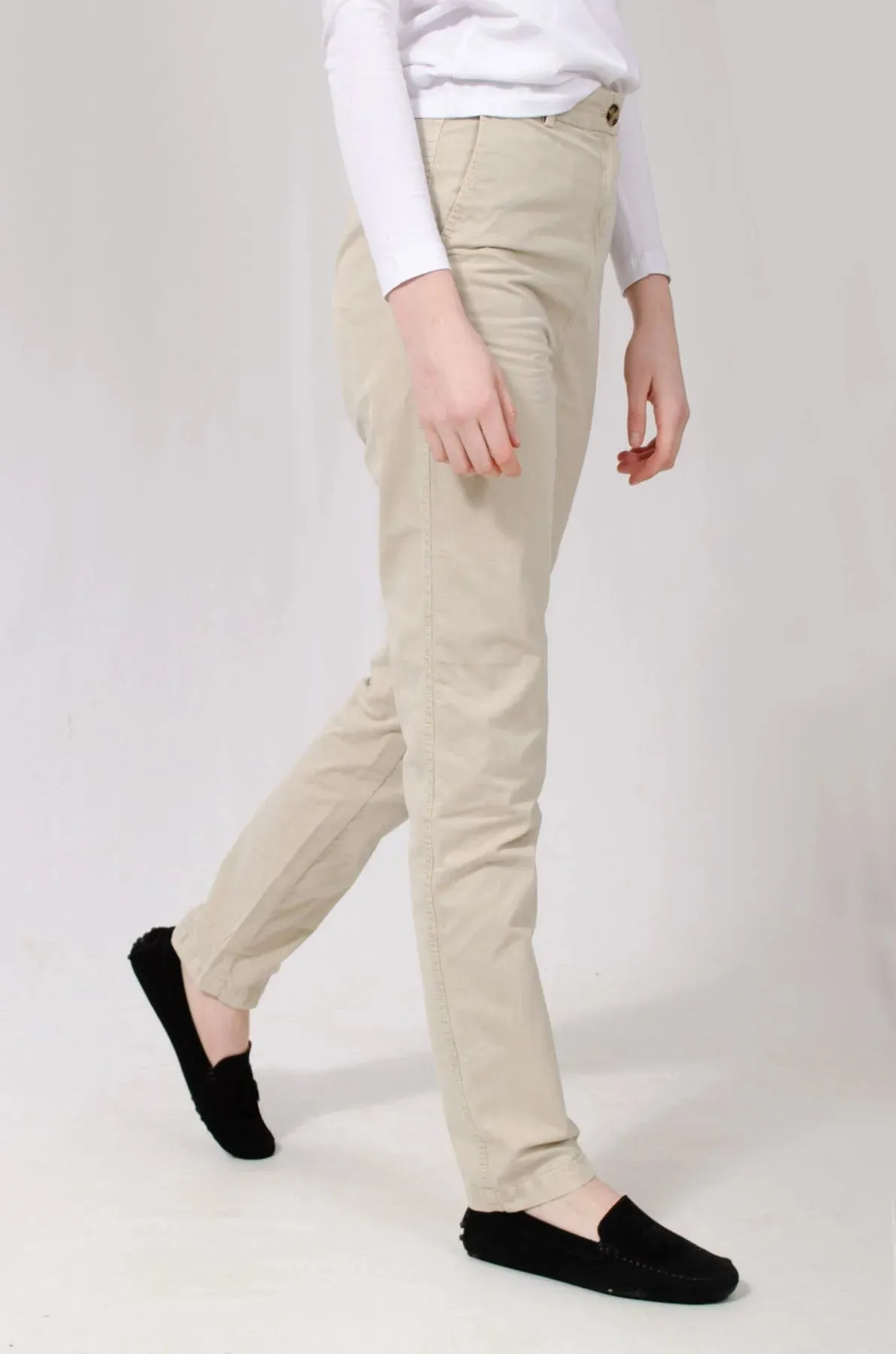 Cotton Casual Chino Trousers