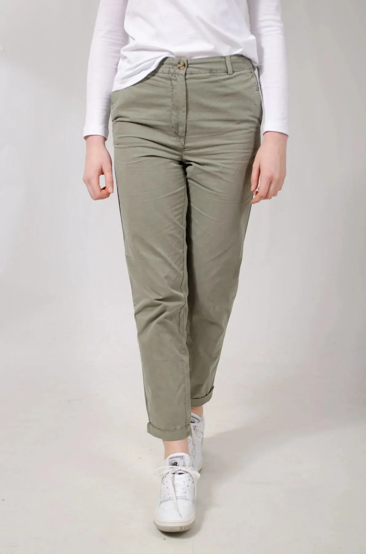 Cotton Casual Chino Trousers