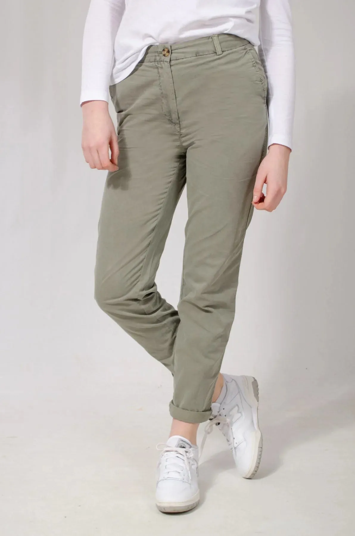 Cotton Casual Chino Trousers