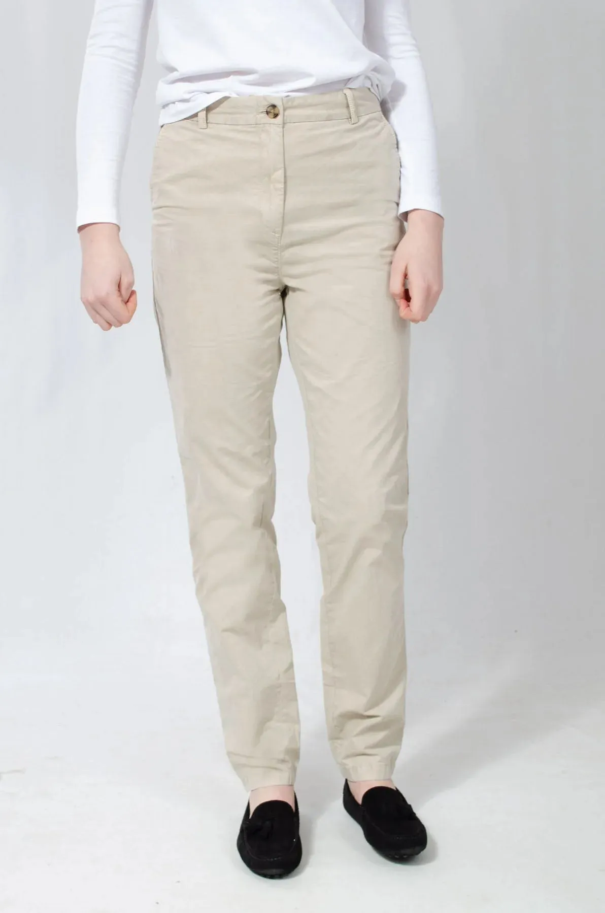 Cotton Casual Chino Trousers