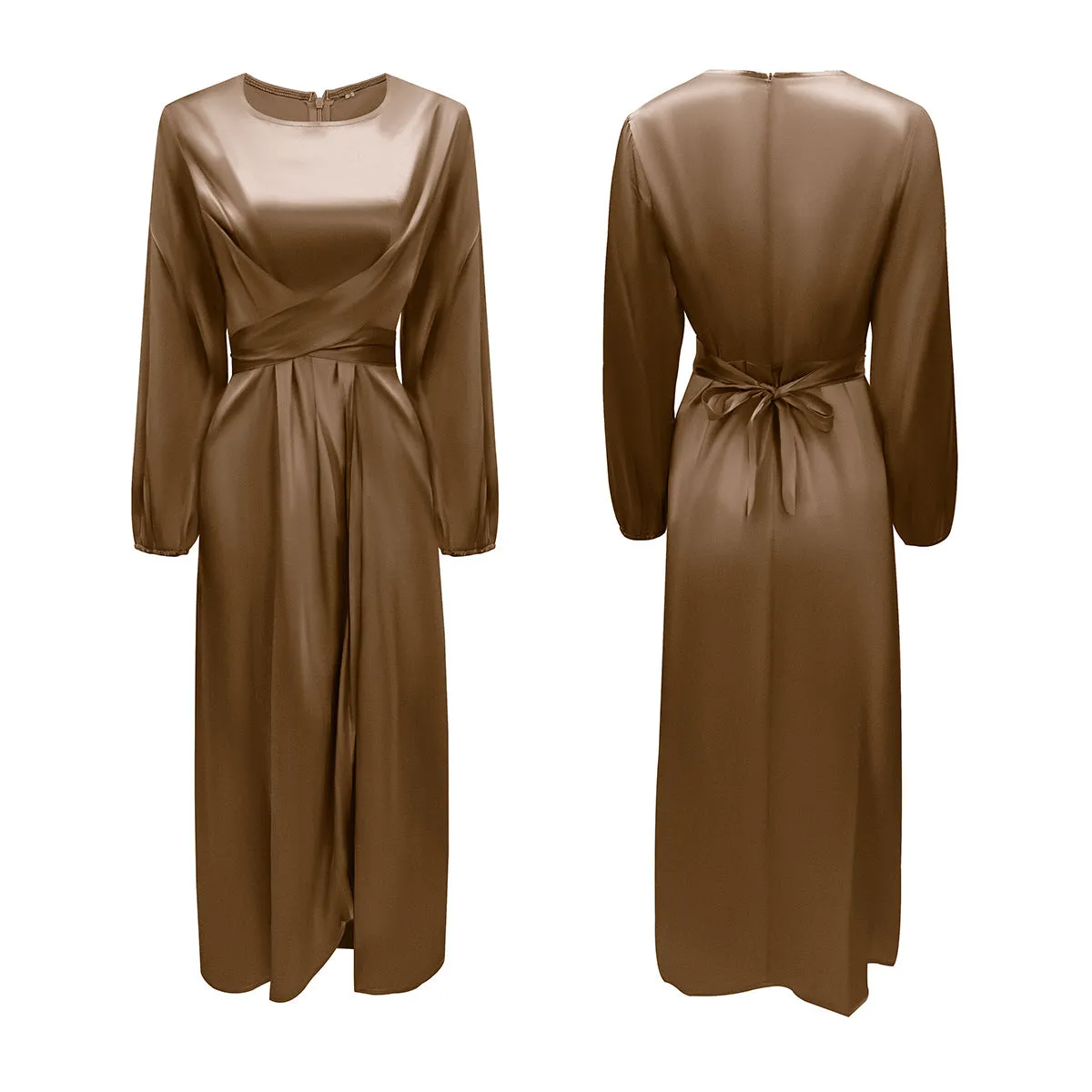 Daphne Maxi Silky Dress - Culture Heaven Special