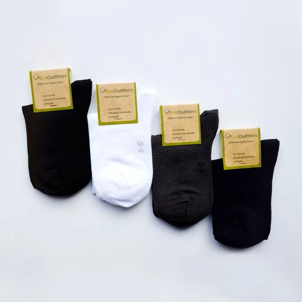 Eco Outfitters Organic Cotton Ankle Socks - Navy