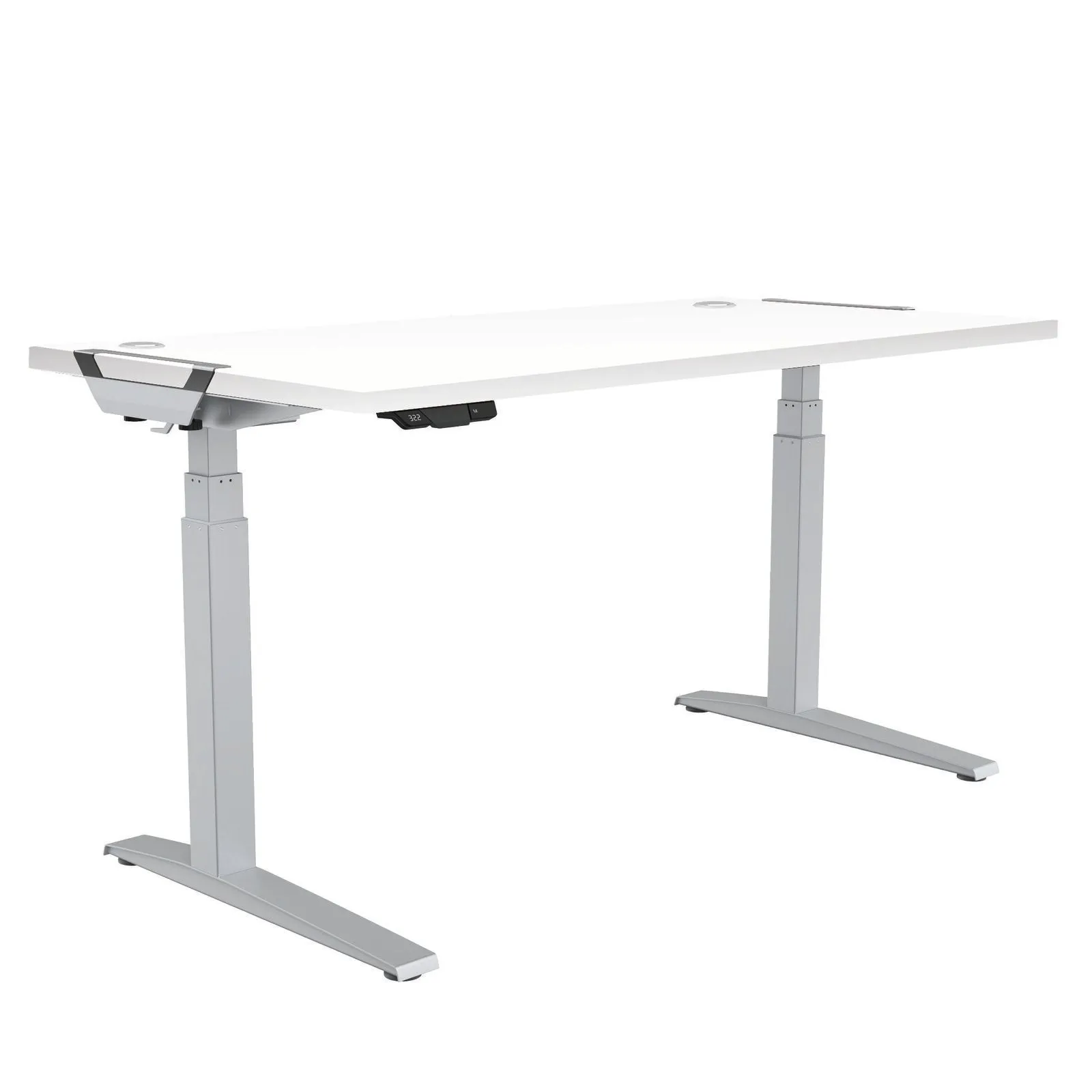 Fellowes Levado Work Top Size 1600Mm X 800Mm X 25Mm & White Color