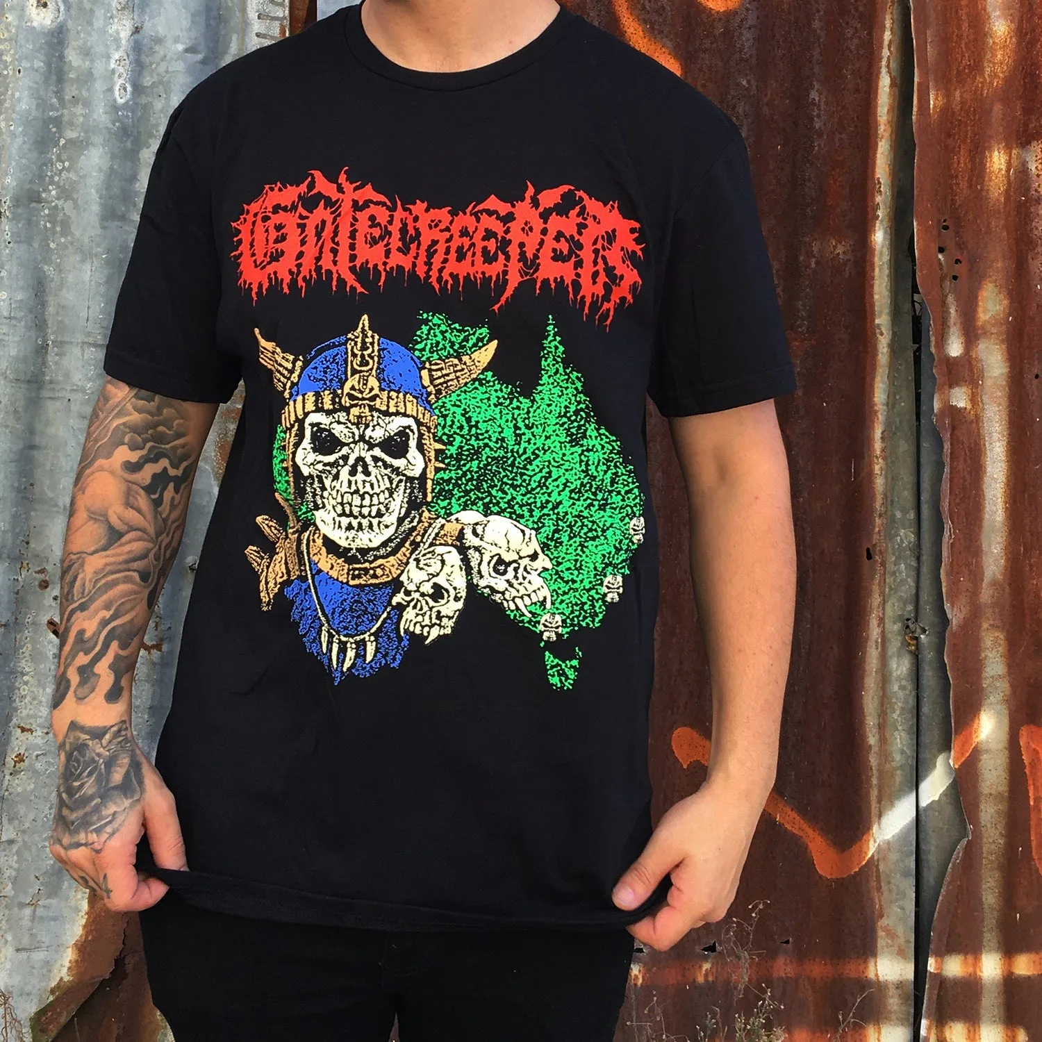 Gatecreeper AUS T-Shirt (Black)