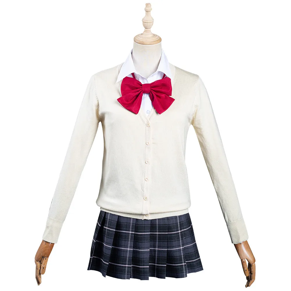 Higehiro I Shaved. Then I Brought a High School Girl Home. - Ogiwara Sayu Uniform Skirt Outfits Halloween Carnival Suit Cosplay Costume