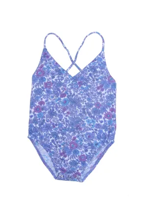 Honey Leotard Blue Aster (Girls)