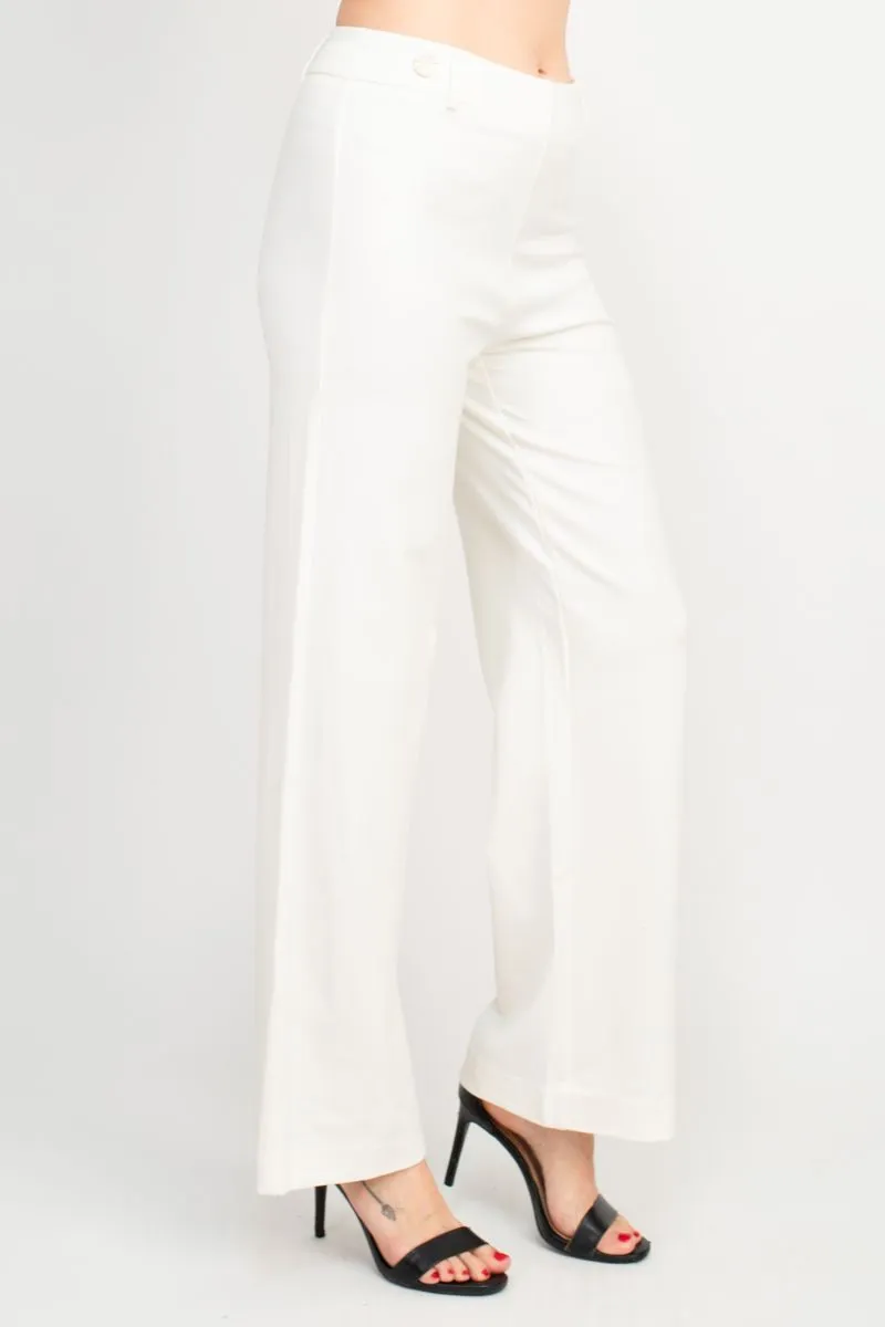 Hope & Harlow Rayon Wide Leg Pants