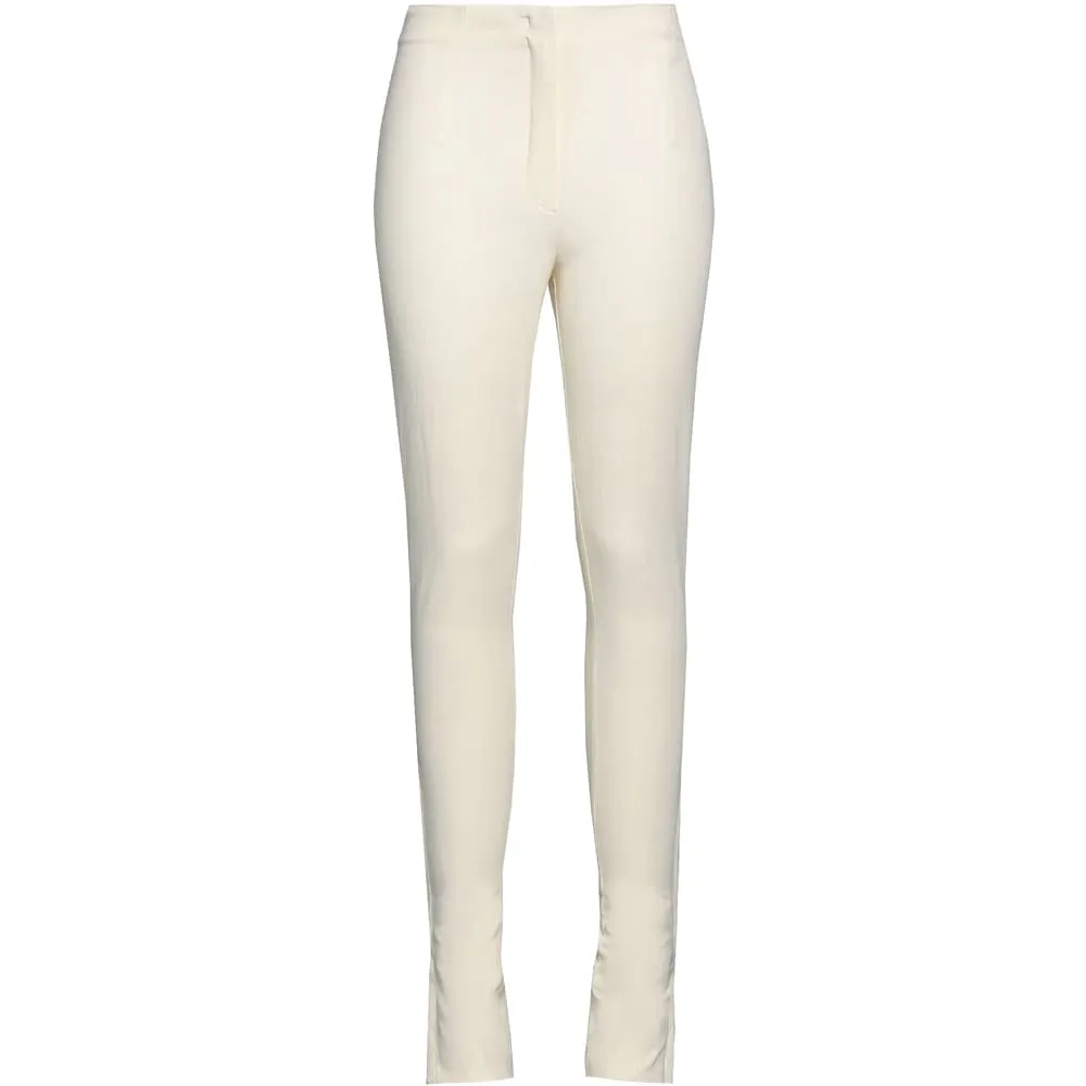 Jacquemus Casual trousers, cream