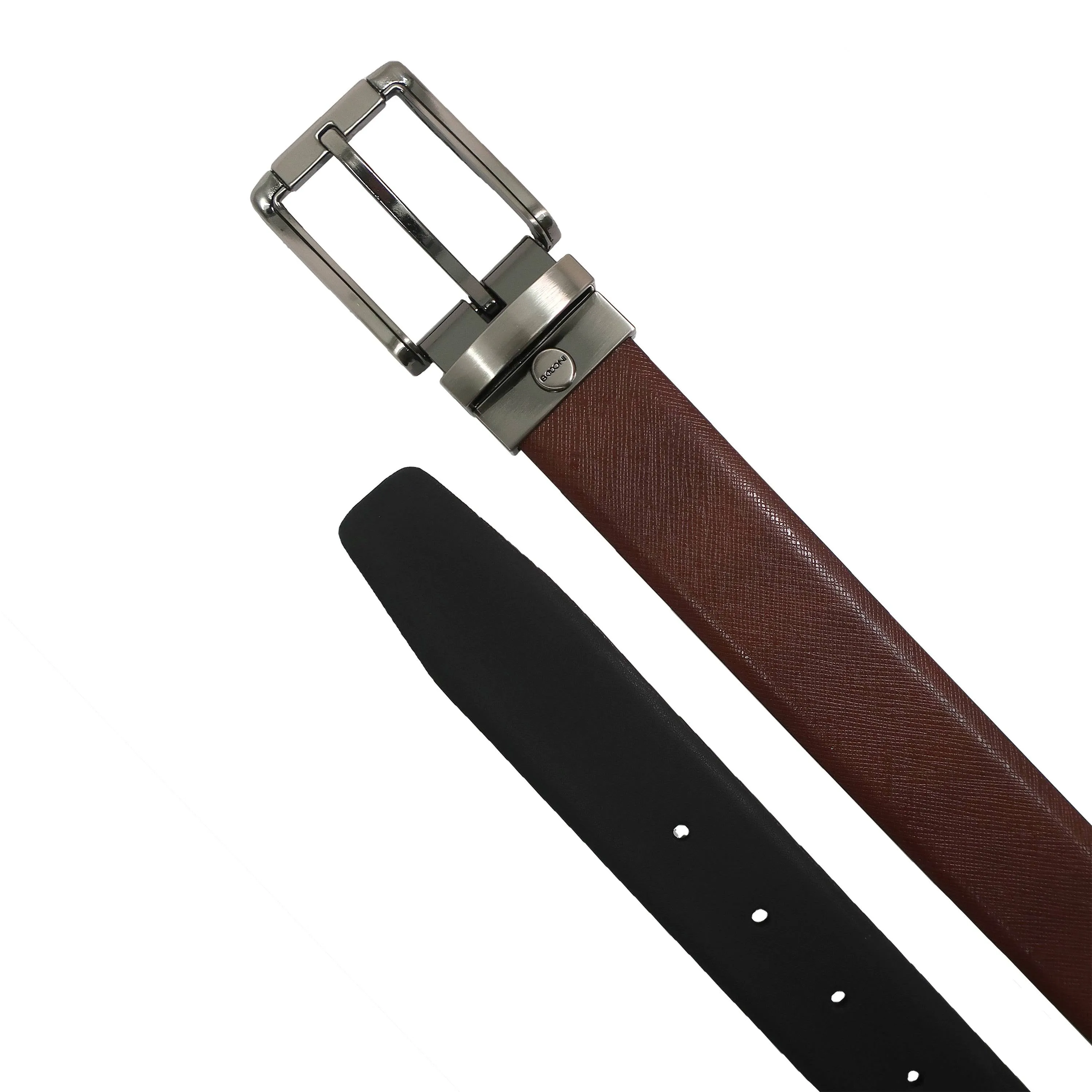 Jimmy Italian Leather Reversible Belt