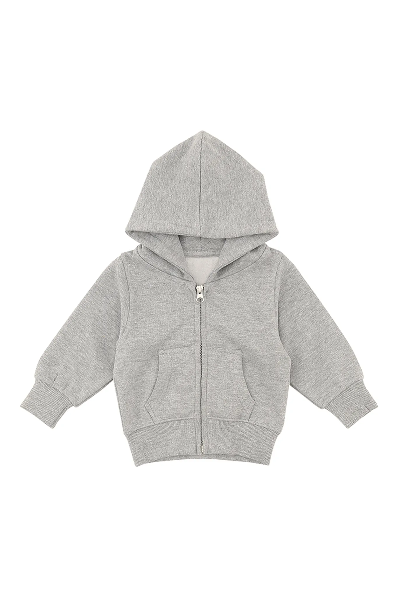 Kids zip hoodie - Oxford Grey