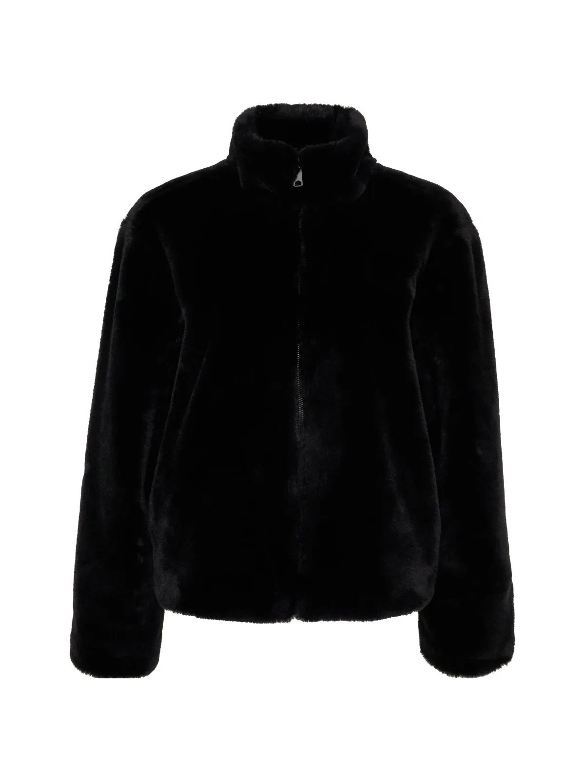 Lux Fur Coat Black