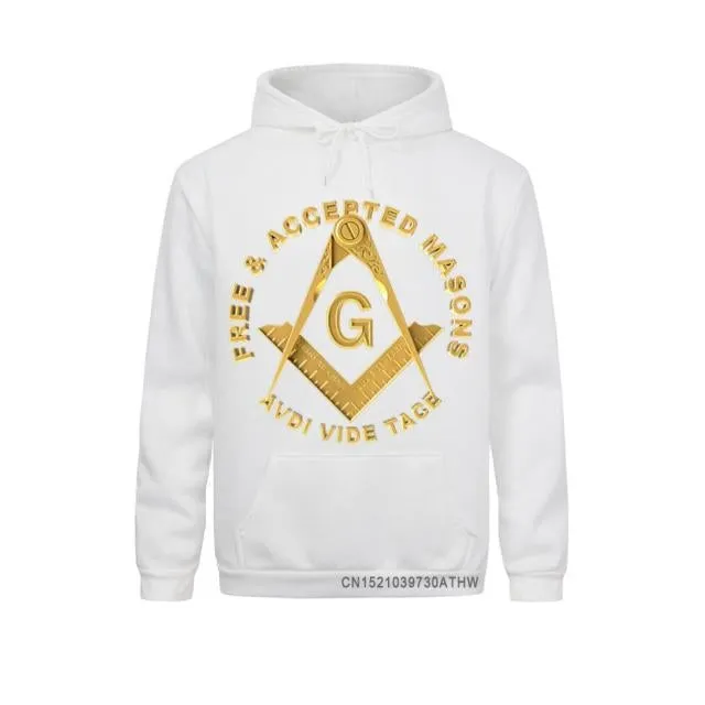 Master Mason Blue Lodge Hoodie - FREE & ACCEPTED MASONS (Multiple Colors)