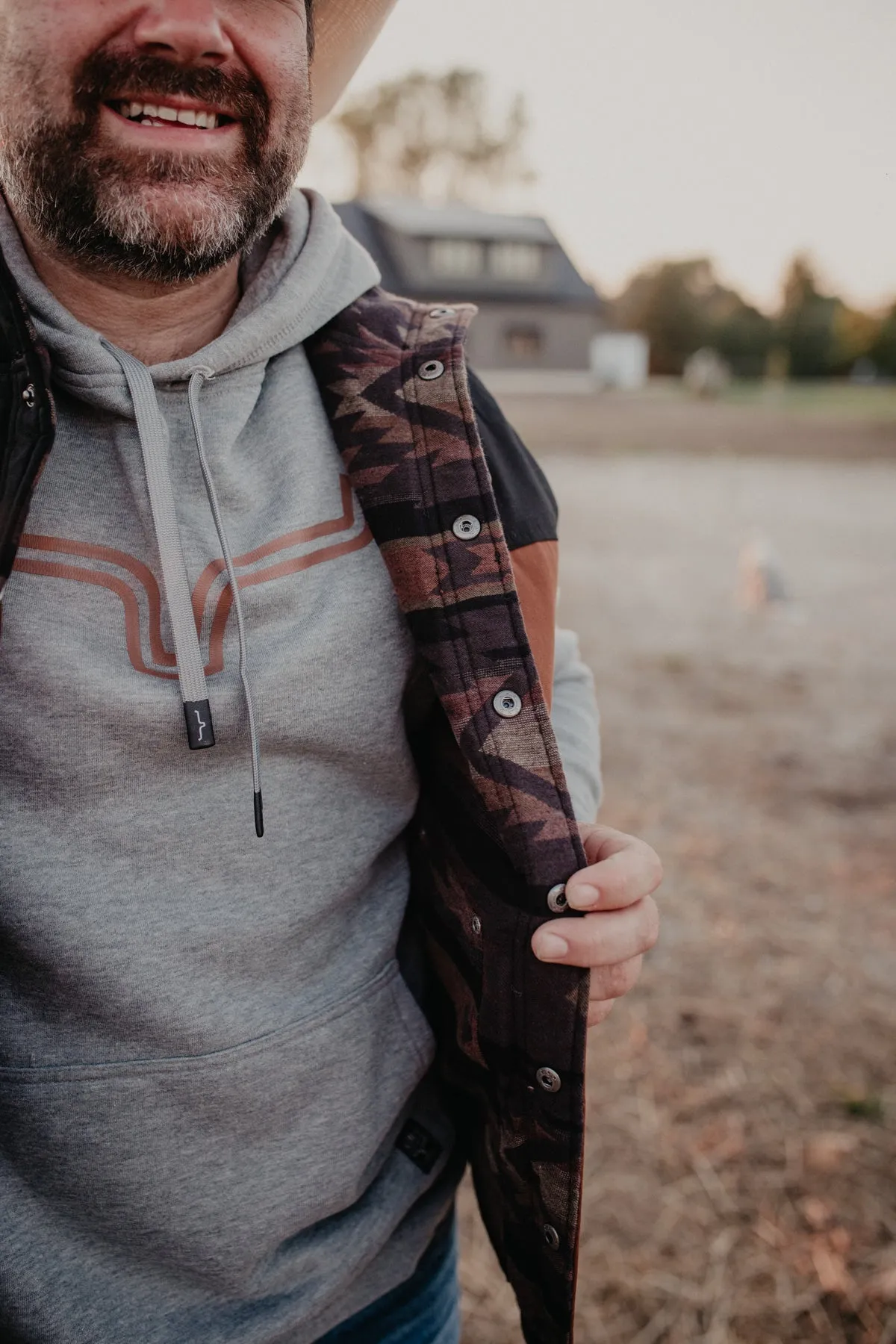 Men's CINCH Reversible Brown Vest (XS-XXL)