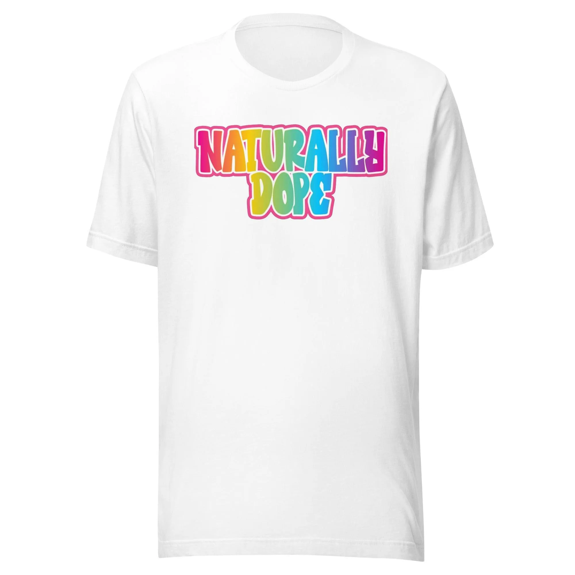 Naturally Dope Tshirt Short Sleeve DTG Printed Premium Crew Neck Tee