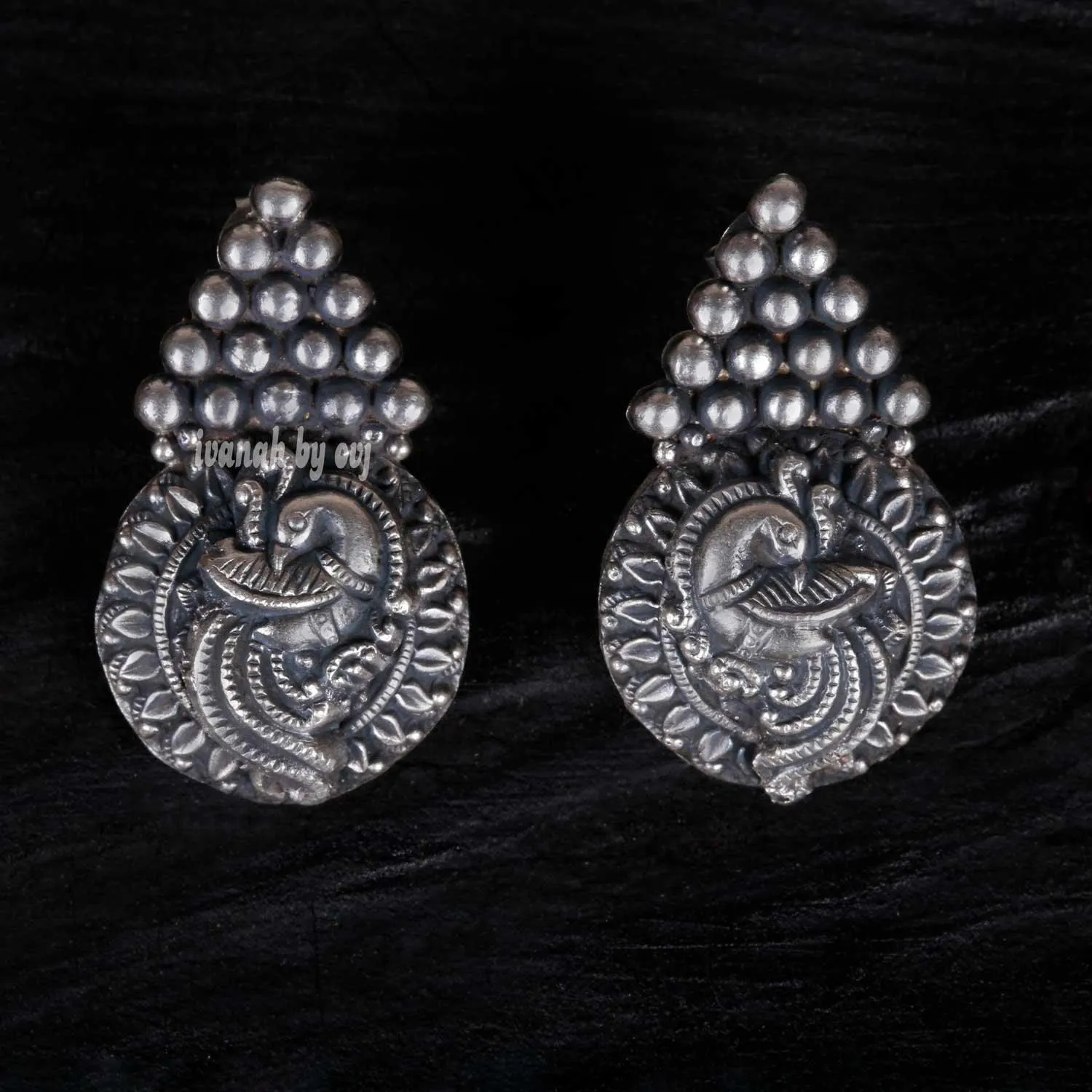 Oxidised Earrings