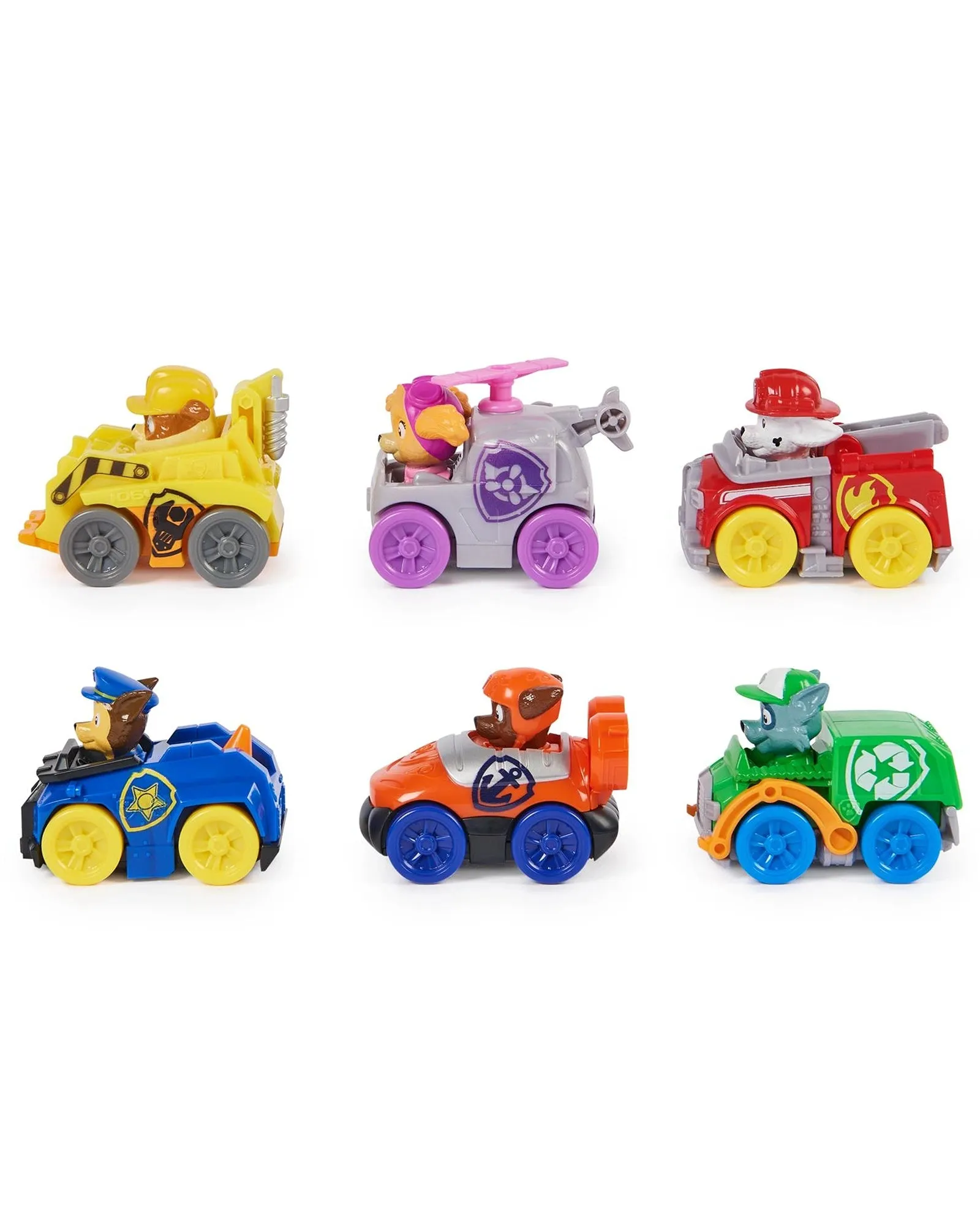 Paw Patrol Pup Squad Core Racers 6Pk