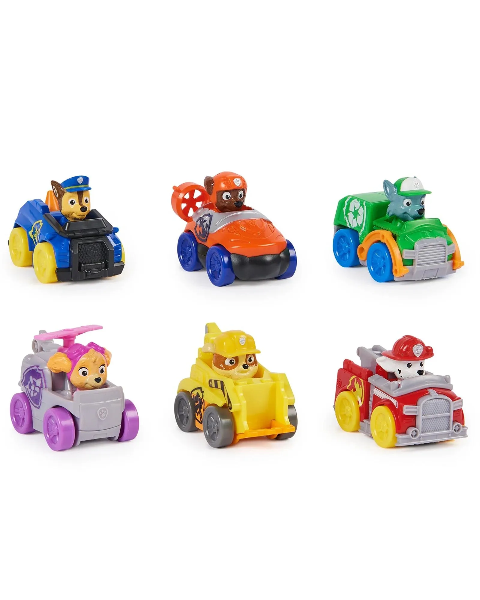 Paw Patrol Pup Squad Core Racers 6Pk