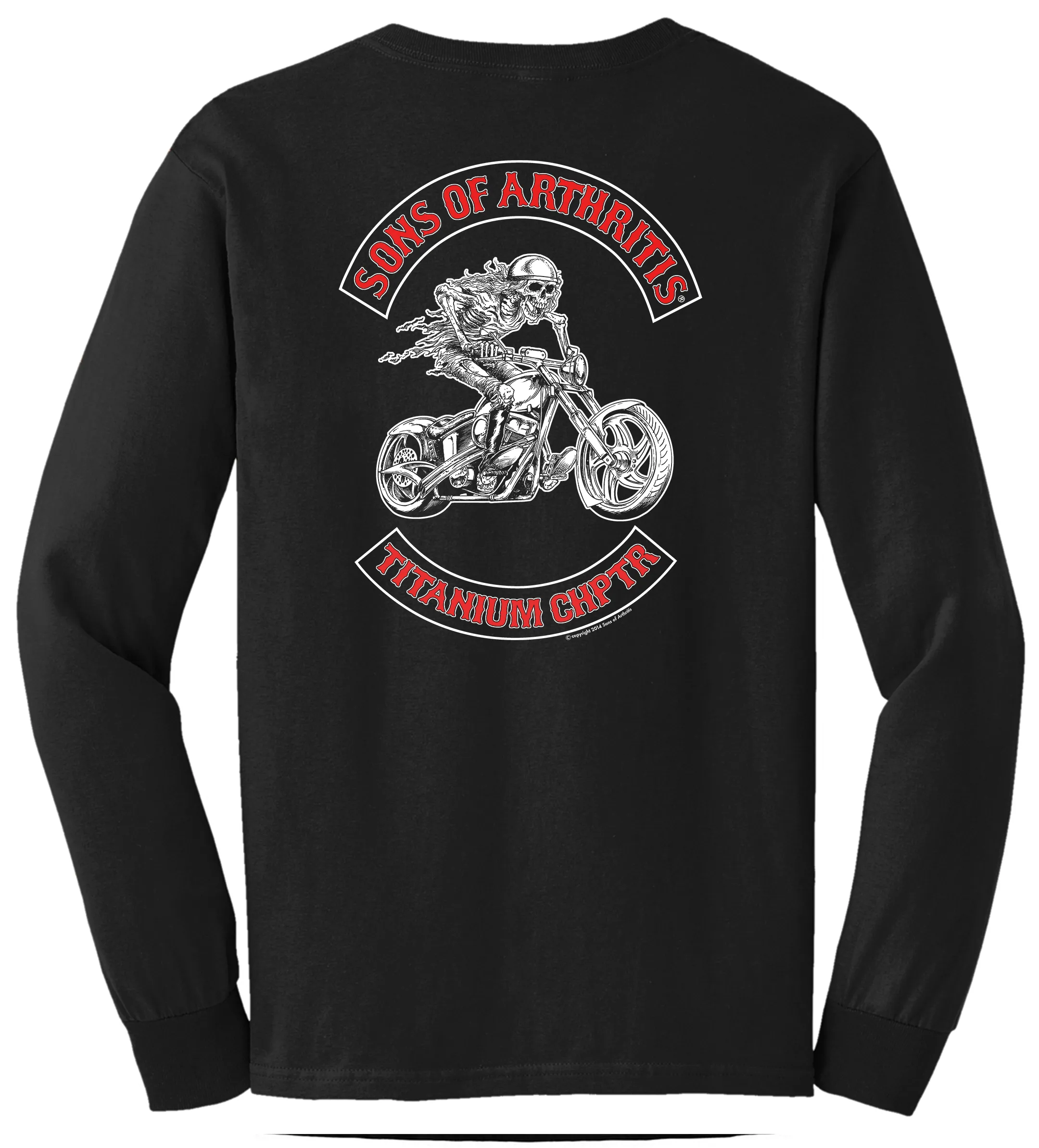 Sons of Arthritis Titanium Chapter Long Sleeve T-shirt