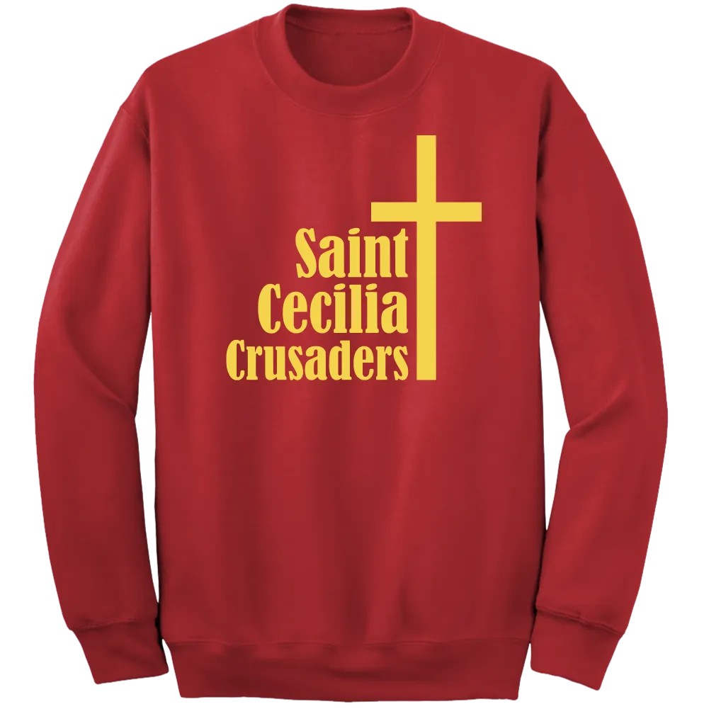 St. Cecilia Crusaders Gold Cross