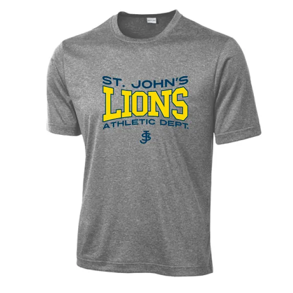 ST. JOHN'S ATHLETICS SPORT-TEK® SPIRIT SHIRT - Youth and Adult