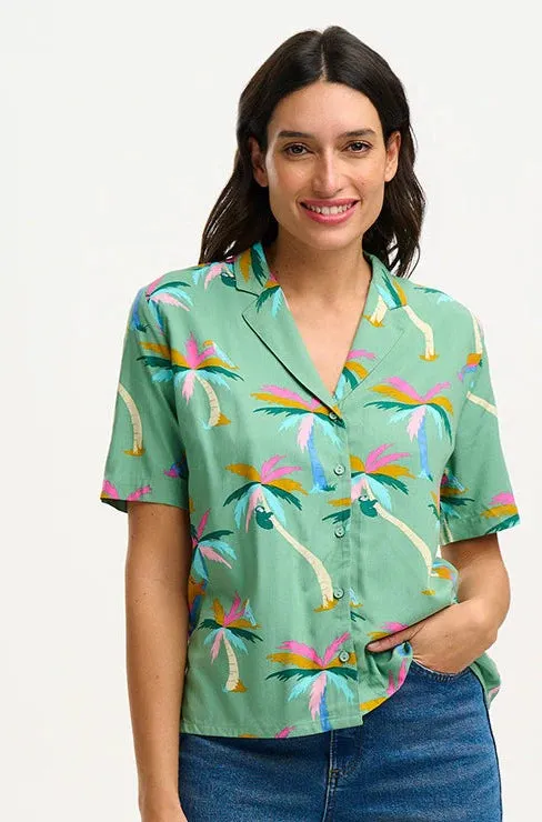 Sugarhill Brighton Santana Palm Shirt