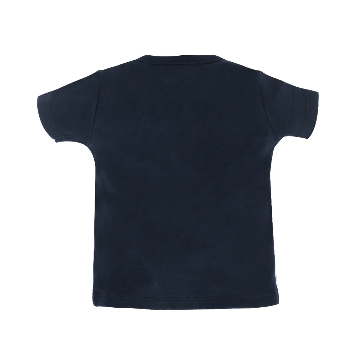 T-Shirt Half Sleeves Boys Grey Dino / Navy Blue -2Pc Pack